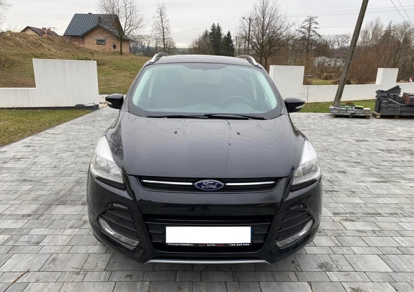 Ford Kuga cena 44999 przebieg: 231057, rok produkcji 2013 z Brzesko małe 352